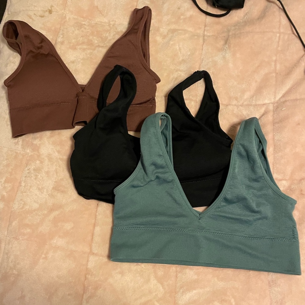 three sport bras - Picture 1 of 1